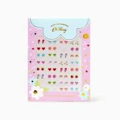 Oh Flossy Kids Stick-On Earrings