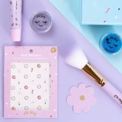 Oh Flossy 5-Piece Rainbow Makeup Brush Set