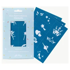 Oh Flossy Reusable Adhesive Face Paint u0026 Makeup Stencils