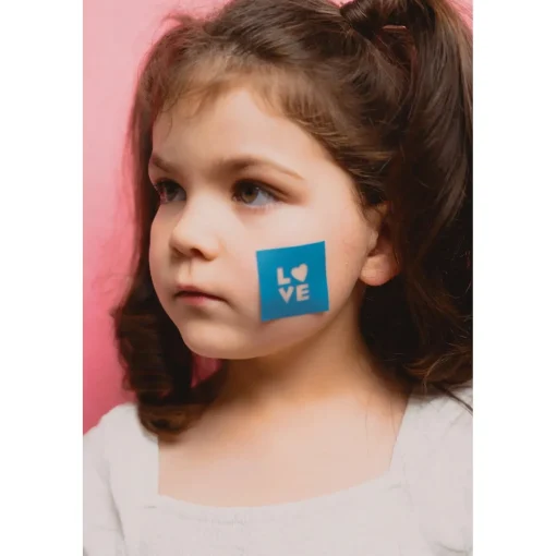 Oh Flossy Reusable Adhesive Face Paint u0026 Makeup Stencils