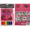 PAINTING ART BOOK (8xA5 SHEETS/BOOK) - BUTTERFLIES