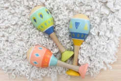 Pattern Play Maracas With Base