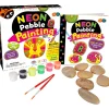 Pebble Painting Neon