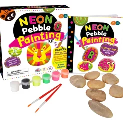 Pebble Painting Neon
