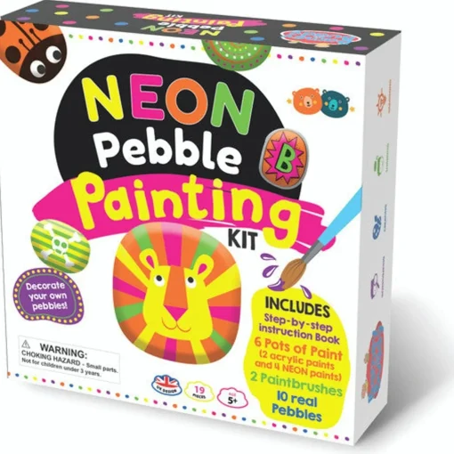 Pebble Painting Neon