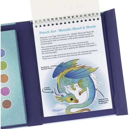 Pencil Art - Metallic Blend u0026 Shade