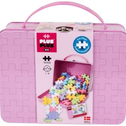 PLUS-PLUS BIG - SUITCASE METAL PASTEL - 70 PCS