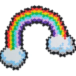 Plus-Plus Puzzle By Number - Rainbow 500 Pieces