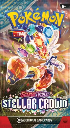Pokemon TCG Scarlet u0026 Violet 7 Stellar Crown Booster