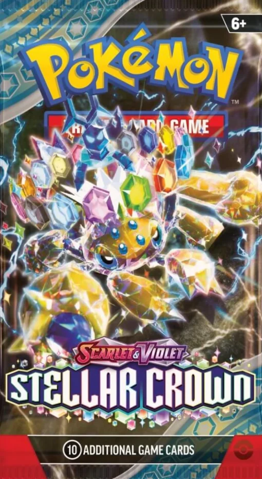 Pokemon TCG Scarlet u0026 Violet 7 Stellar Crown Booster