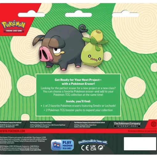 POKÉMON TCG Eraser Blister