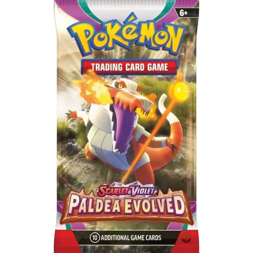 POKÉMON TCG Scarlet u0026 Violet 2 Paldea Evolved - Booster