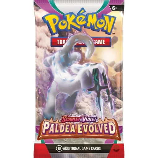 POKÉMON TCG Scarlet u0026 Violet 2 Paldea Evolved - Booster