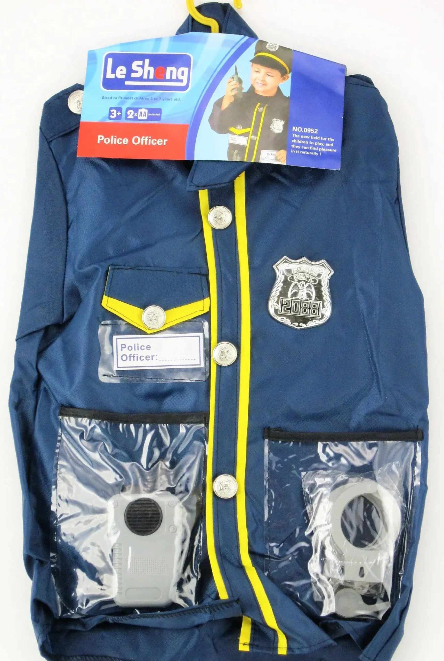 Police Costume Play Set