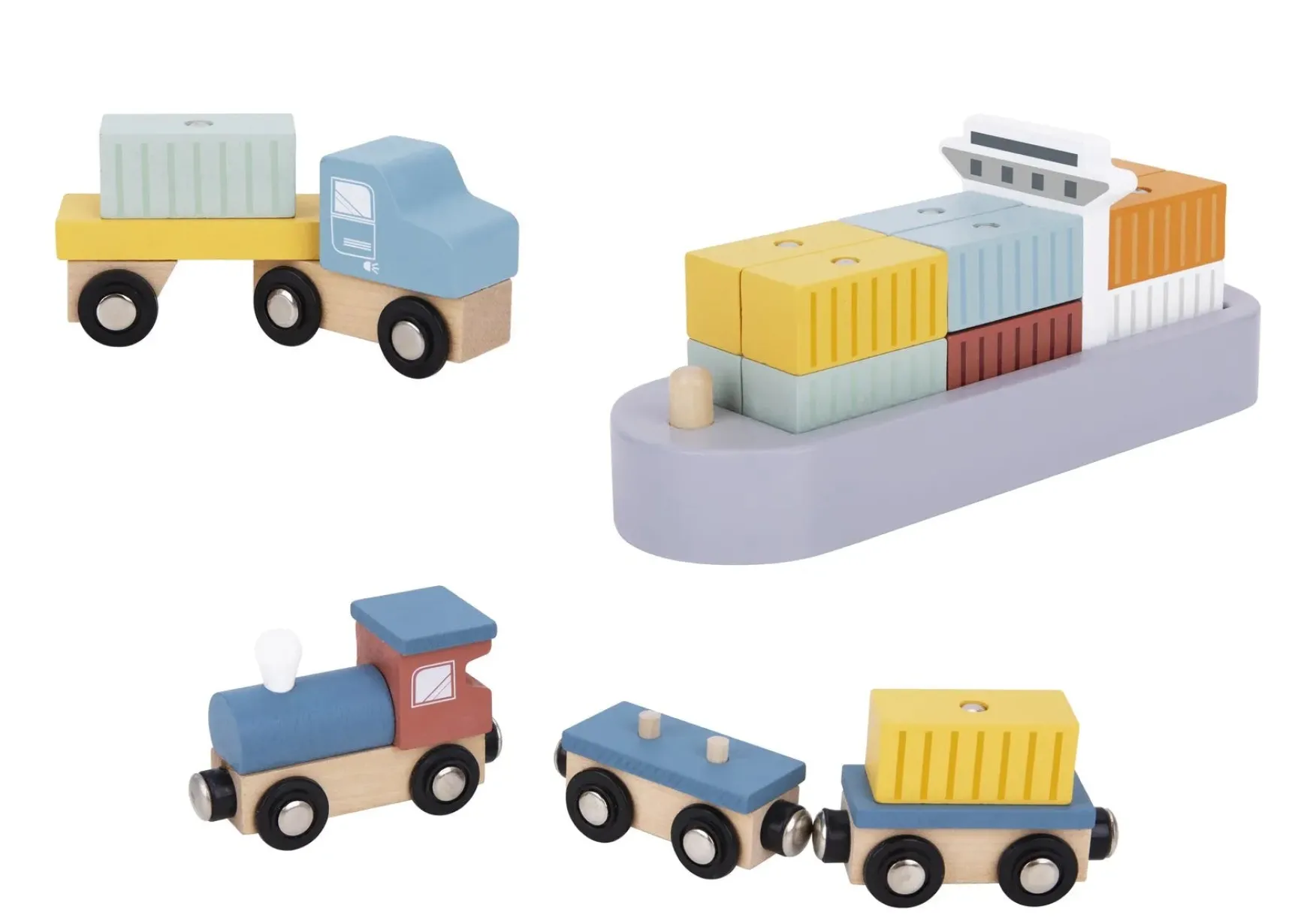 Port Crane Cargo Set