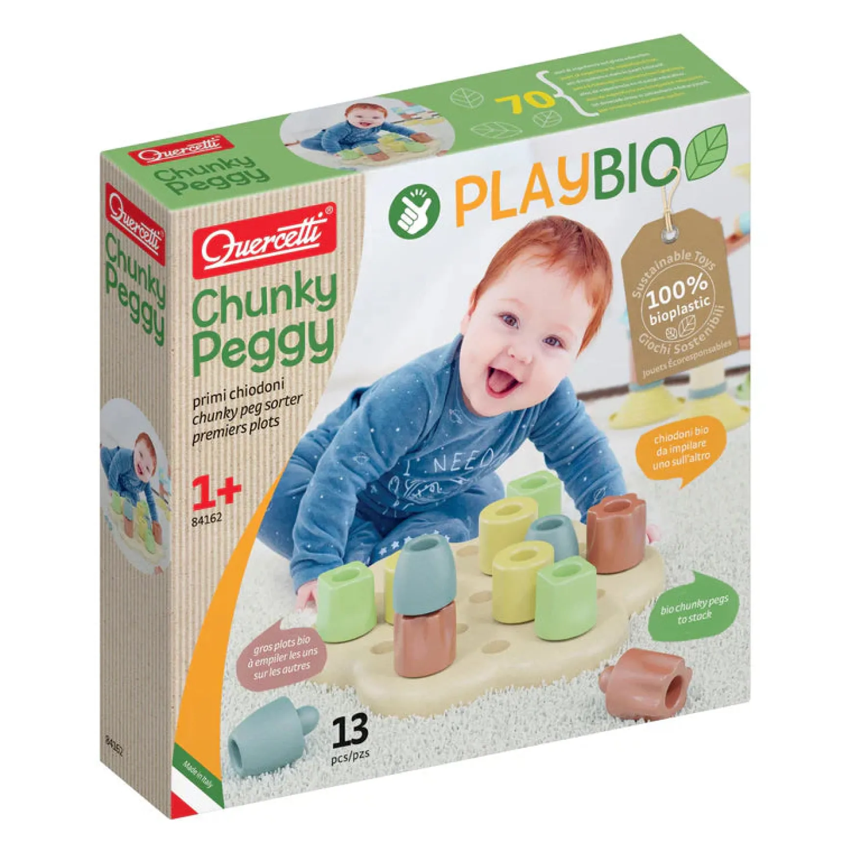 Quercetti | Play Bio Chunky Peggy