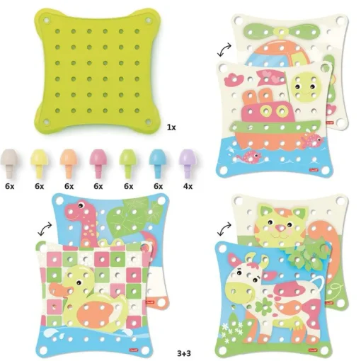 Quercetti | Play ECO Jumbo Peggy Evo