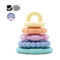 Rainbow Stacker and Teether Toy