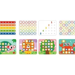 Rainbow Stacking Pegs