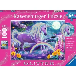 Ravensburger - Glitter Unicorn Puzzle 100 Pieces