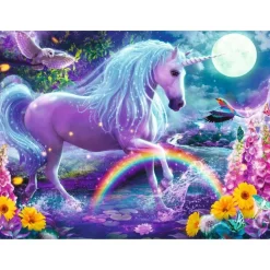 Ravensburger - Glitter Unicorn Puzzle 100 Pieces