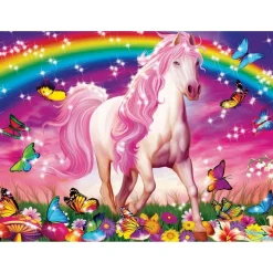 Ravensburger - Horse Dream Glitter Puzzle 100 Pieces