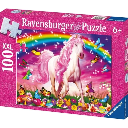 Ravensburger - Horse Dream Glitter Puzzle 100 Pieces