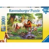 Ravensburger - Horses by the stream 300 Piece Puzzle