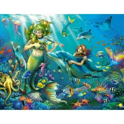 Ravensburger - Underwater Beauties Glitter Puzzle 100 Pieces