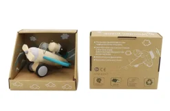 Retro Plane With Cute Dog Driver - Large