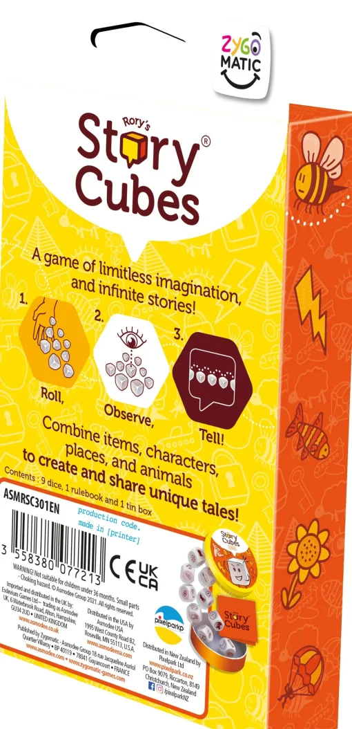 Rorys Story Cubes Classic Blister Pack