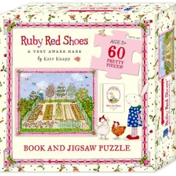 Ruby Red Shoes - Jigsaw and Book
