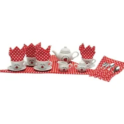 Schylling – Ladybug Tea Set in Basket