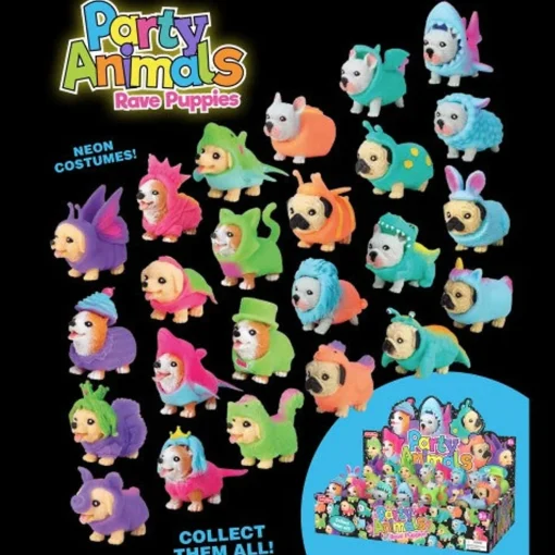 Schylling: Party Animals - Rave Puppies