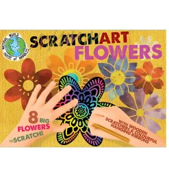 Scratch Art Set - Flowers