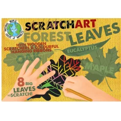 Scratch Art Set - Leaves