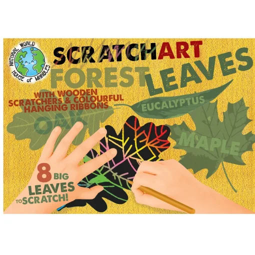 Scratch Art Set - Leaves