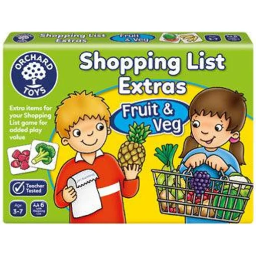Shopping List Game Booster Pack - Fruit u0026 Veg