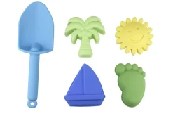 Silicone Beach Set Blue Sundae - 6 Piece