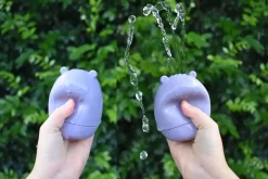 Silicone Safari Splash Animal Pourers 4 Piece Set- Brights