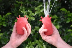 Silicone Safari Splash Animal Pourers 4 Piece Set- Brights