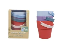 Silicone Shower Buckets 3 Piece Set