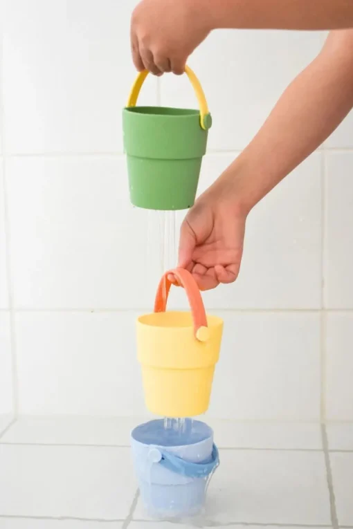 Silicone Shower Buckets 3 Piece Set