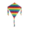 Single Line Kite: Diamond Rainbow