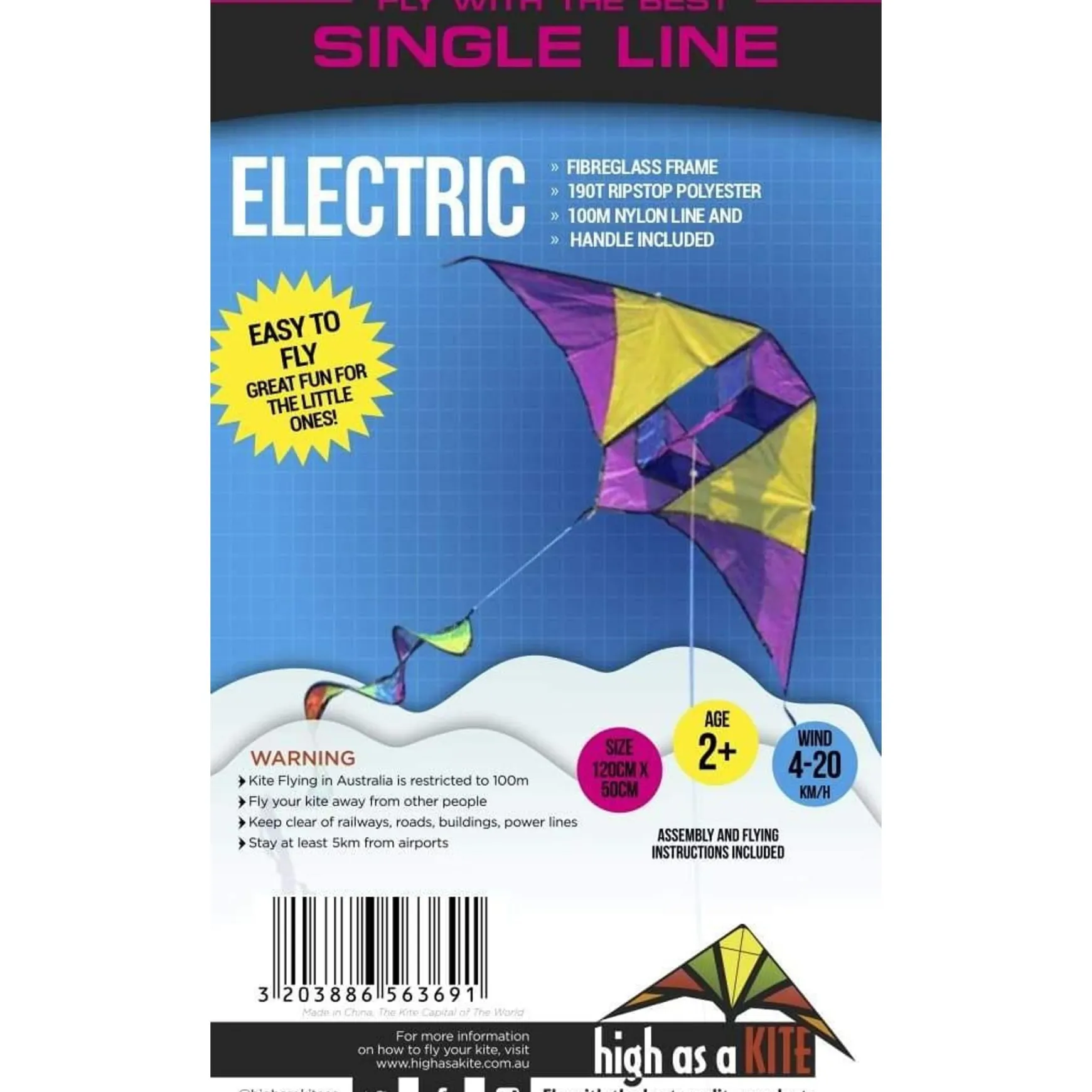 Single Line Kite: Electric