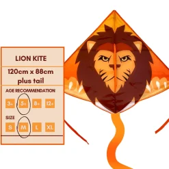 Single Line Kite: Lion
