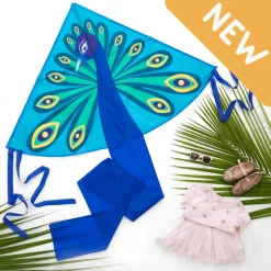 Single Line Kite: Peacock