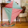 Single Line Kite: Polkadot Diamond