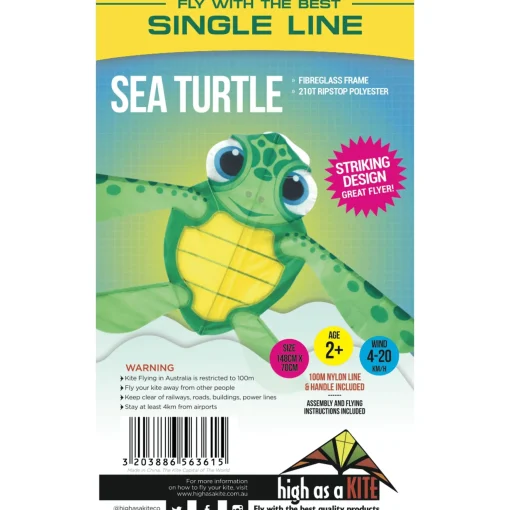 Single Lite Kite: Sea Turtle