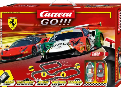 Slot Car Set - Ferrari Pro Speeders 8.6m Track